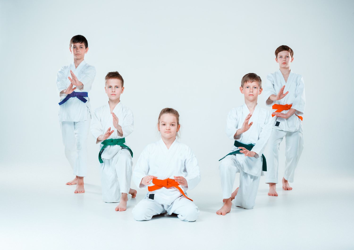 Capoeira course for children: strength, flexibility, team